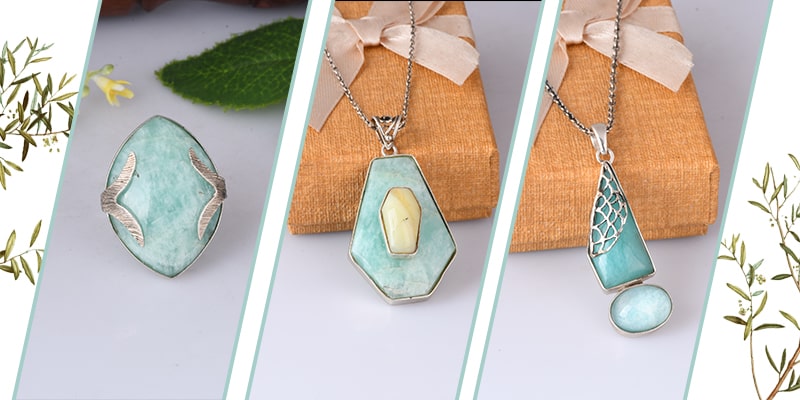 Amazonite jewelry